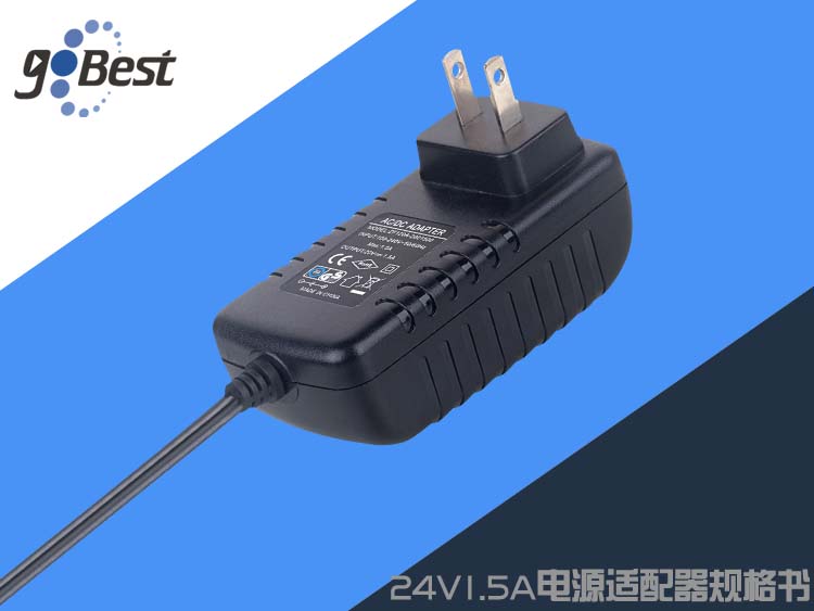 Specification for 24V1.5A power adapter